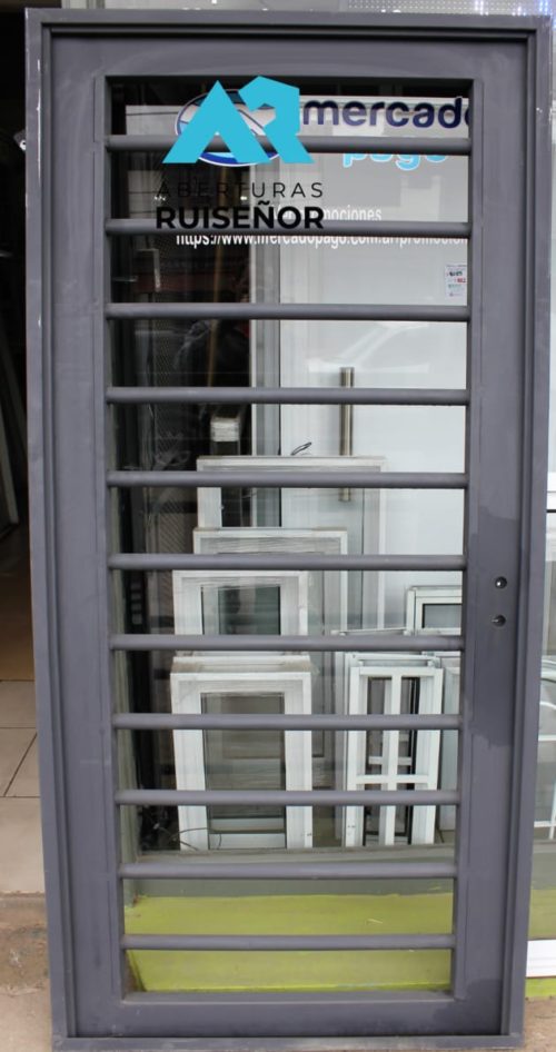 Puerta De Reja Tubo 0.90 x 2.00